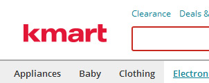 Kmart header min width